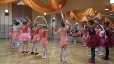 Wystp grupy baletowej dziaajcej w filii GOK w Bierach