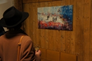 Wernisaż wystawy Ireny Hulboj, Galeria Mlejn, Ostrawa Wernisaż wystawy Ireny Hulboj, Galeria Mlejn, Ostrawa