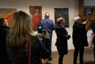 Wernisaż wystawy Ireny Hulboj, Galeria Mlejn, Ostrawa Wernisaż wystawy Ireny Hulboj, Galeria Mlejn, Ostrawa