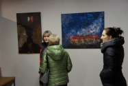Wernisaż wystawy Ireny Hulboj, Galeria Mlejn, Ostrawa Wernisaż wystawy Ireny Hulboj, Galeria Mlejn, Ostrawa