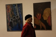 Wernisaż wystawy Ireny Hulboj, Galeria Mlejn, Ostrawa Wernisaż wystawy Ireny Hulboj, Galeria Mlejn, Ostrawa