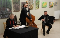 Promocja tomiku poezji J.Wątroby Promocja tomiku poezji J.Wątroby